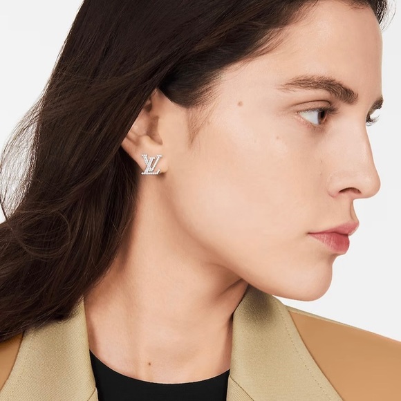 CRYSTAL LOUIS VUITTON EARRING - Picture 3 of 3